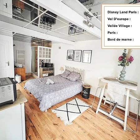 Magic - Disneyland Paris Shopping Village 9 Minutes Apartment *